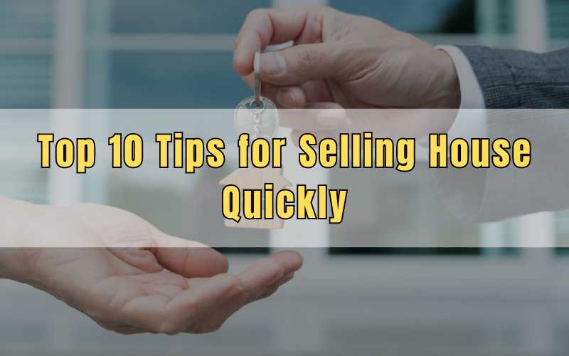 Top 10 Tips for Selling House Quickly